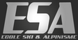 logo esa black ski ecole de ski