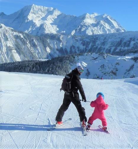 cours privé bebe ski ecole de ski courchevel black ski