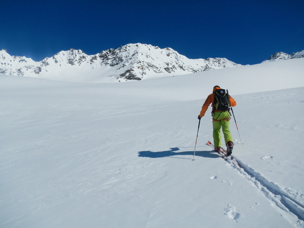 Ski de randonnée sur Glacier